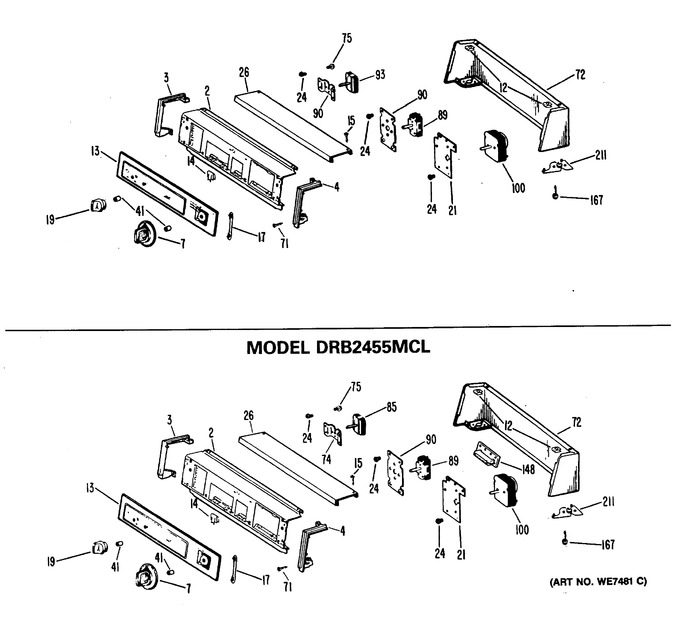 Diagram for DRB1555MCL