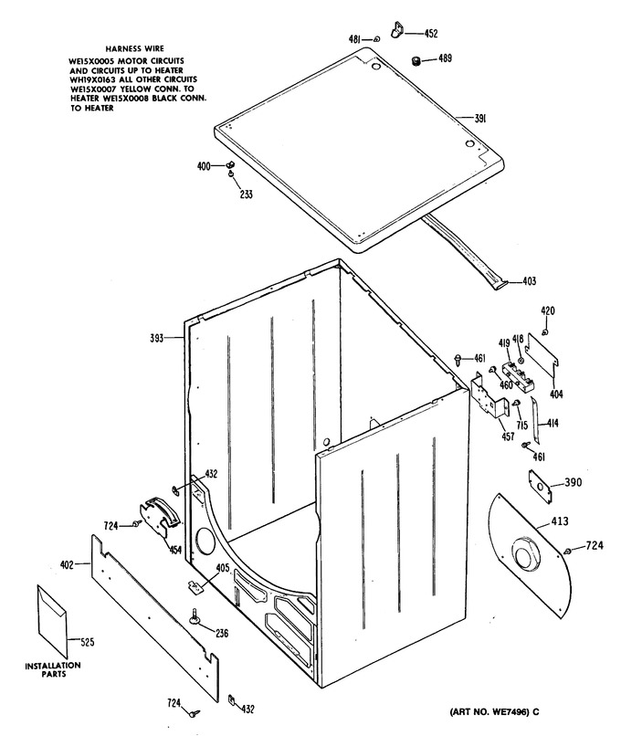 Diagram for DRB1555MCL
