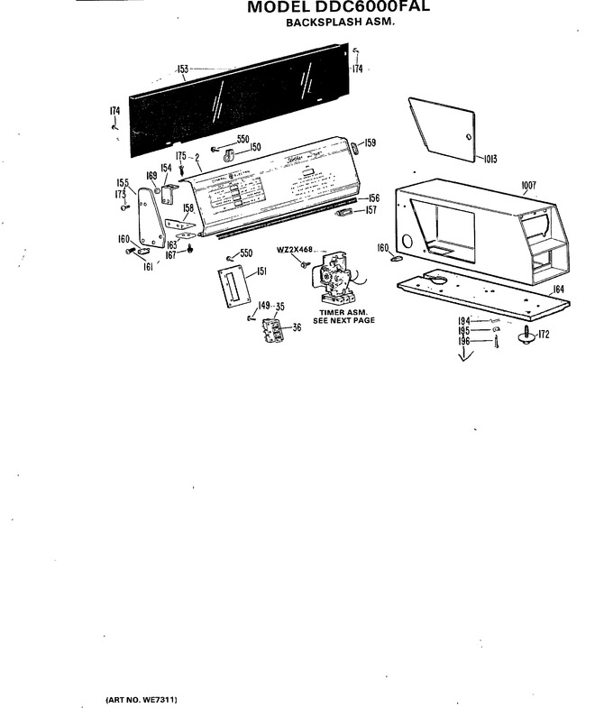 Diagram for DDC6000FAL