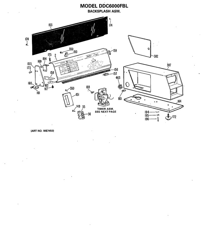 Diagram for DDC6000FBL