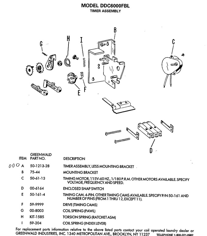 Diagram for DDC6000FBL