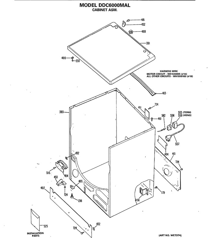 Diagram for DDC6000MAL