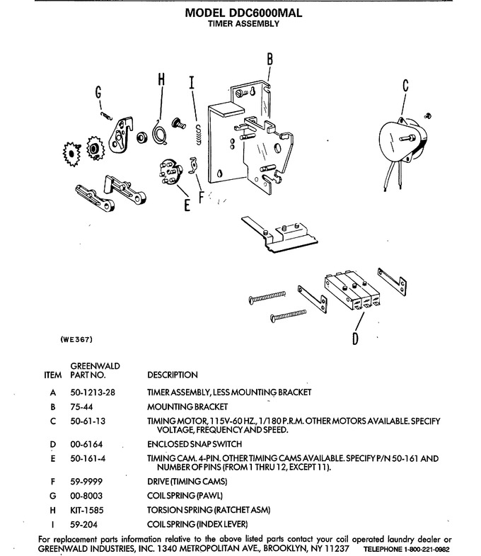 Diagram for DDC6000MAL