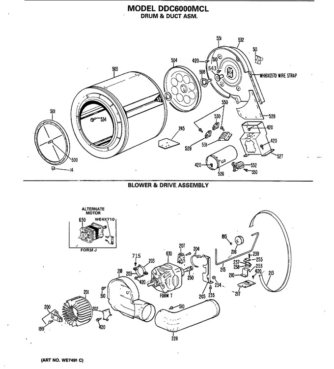 Diagram for DDC6000MCL
