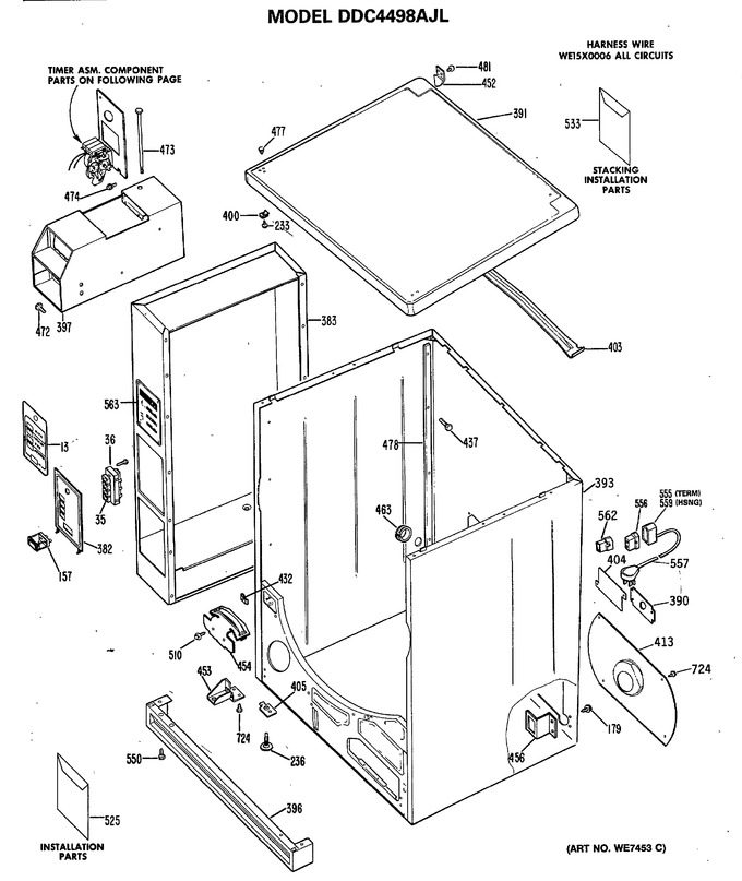 Diagram for DDC4498AJL