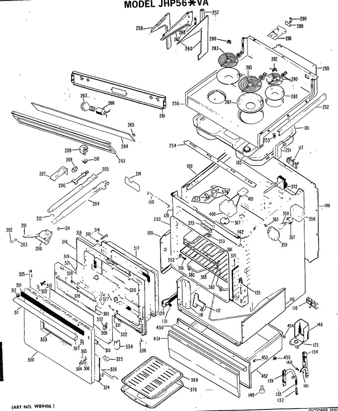 Diagram for JHP56*VA