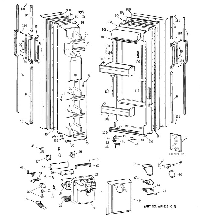 Diagram for CSK25GRYDAA