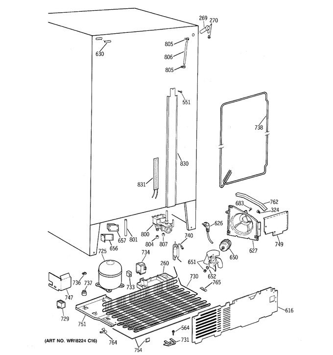 Diagram for CSK27DHXDAA
