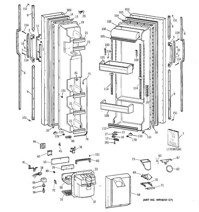 Diagram for CST25GRYDAA