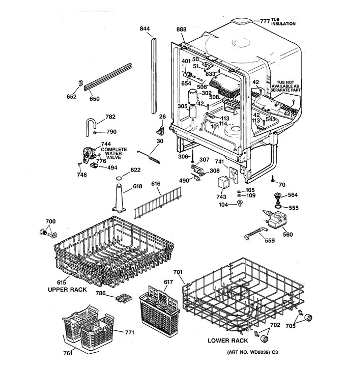Diagram for GSD4310Z02AA