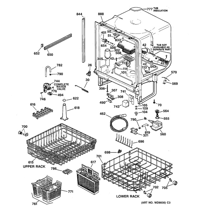 Diagram for GSD4610Z02AA