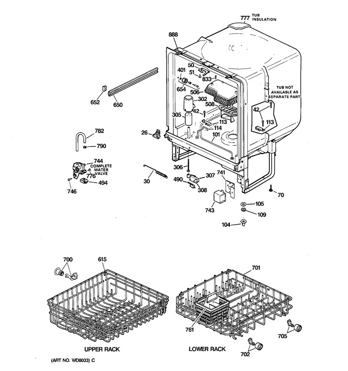 Diagram for GSD2000Z02WH