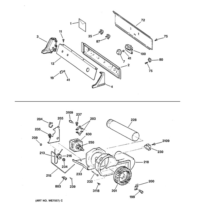 Diagram for DBXR453EV0AA