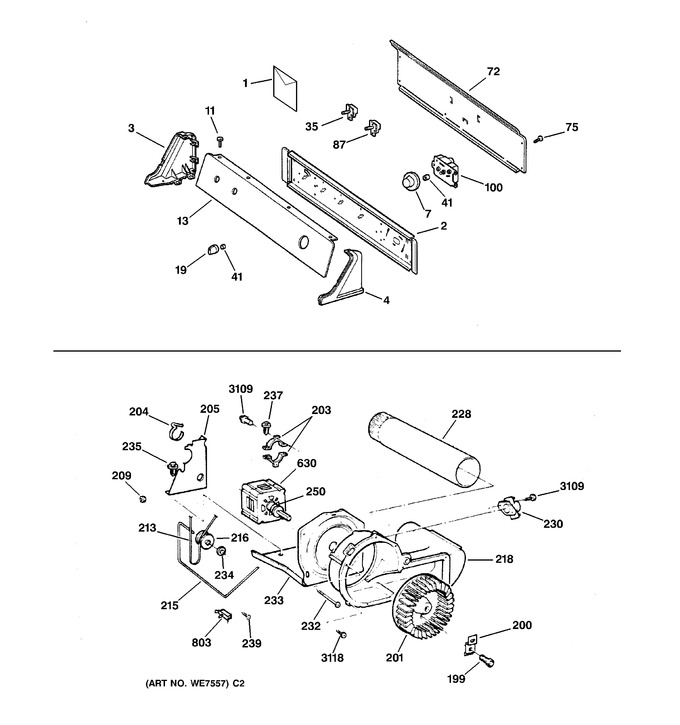 Diagram for DBXR453GV0AA