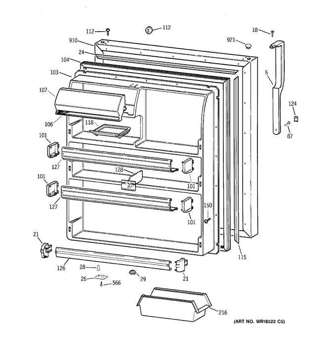Diagram for TBX24JABLRWW