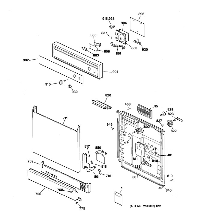 Diagram for HDA2000Z02AD