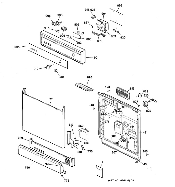 Diagram for PSD3220Z02BB
