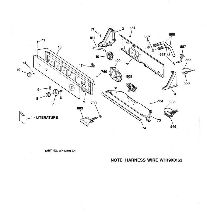 Diagram for WMSR2100TBWW