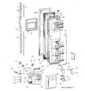 Diagram for 1 - Freezer Door