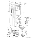 Diagram for 1 - Freezer Door
