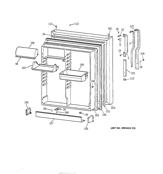 Diagram for CTG25GABPRWW