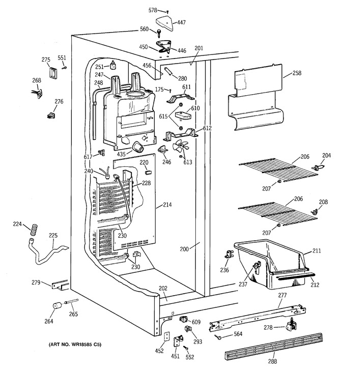 Diagram for CSX19LABBWH