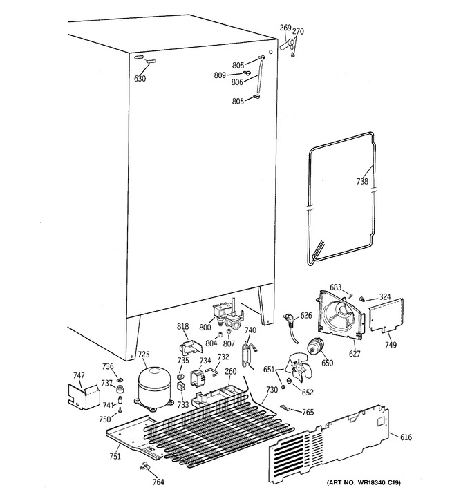 Diagram for CSX22GRBBWW