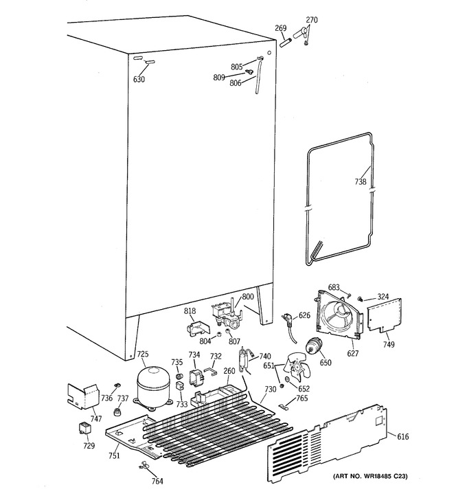 Diagram for CSX25GRBBAA