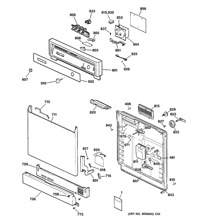Diagram for GSD3310C02AA