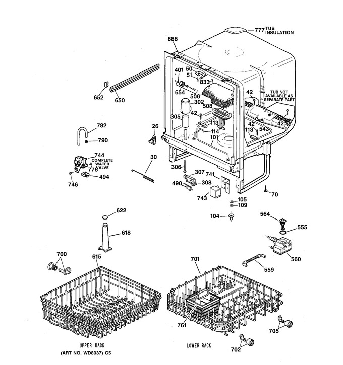 Diagram for GSD3310C02AA