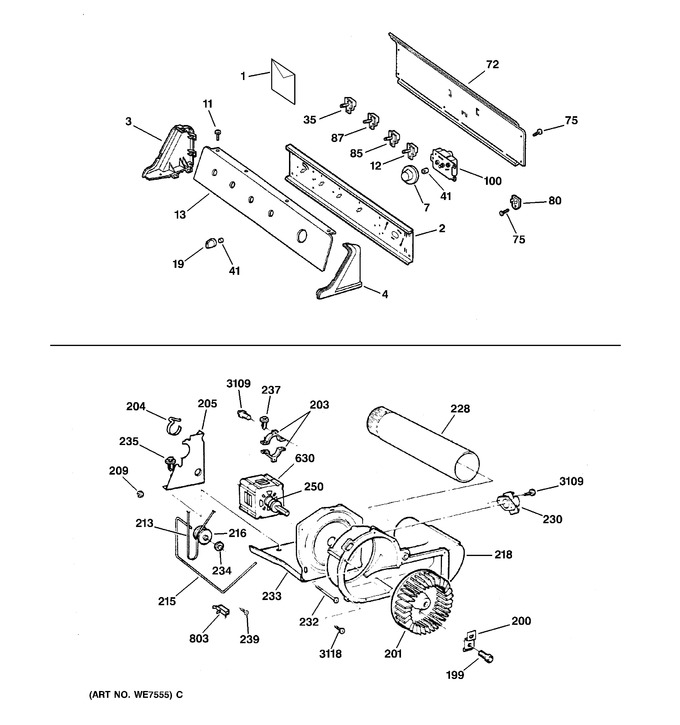 Diagram for DCSR473EV0WW