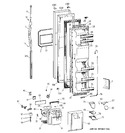 Diagram for 1 - Freezer Door