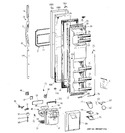 Diagram for 1 - Freezer Door