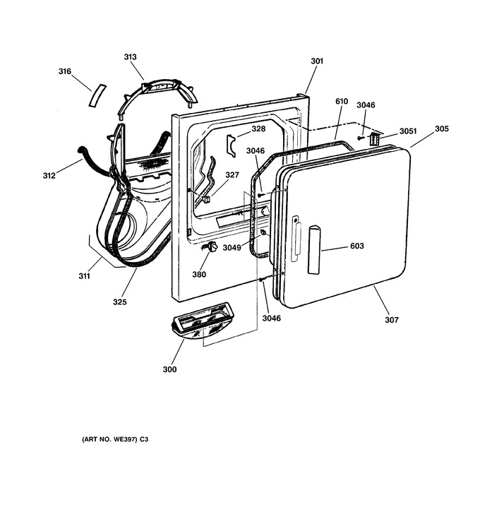 Diagram for DHSR333GV0WB