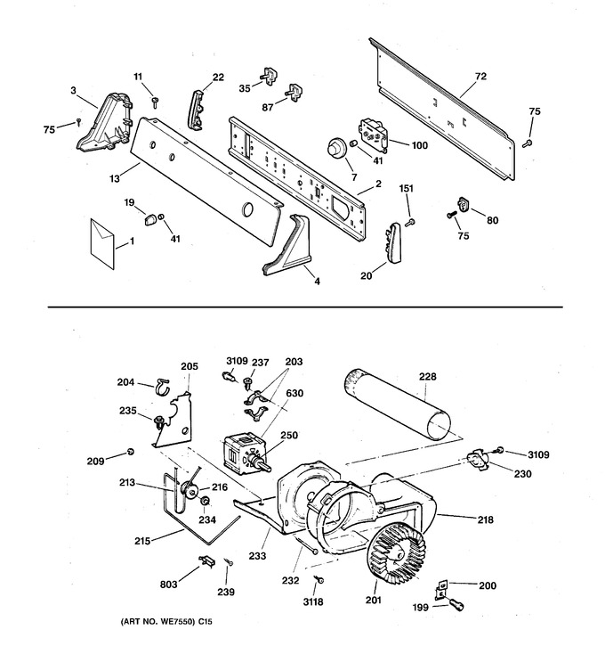 Diagram for NBXR453EV0WW