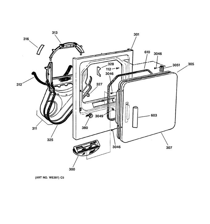 Diagram for NBXR453EV0WW
