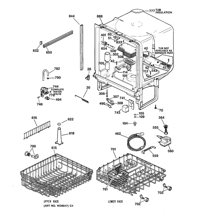 Diagram for GSD4020Z04BB