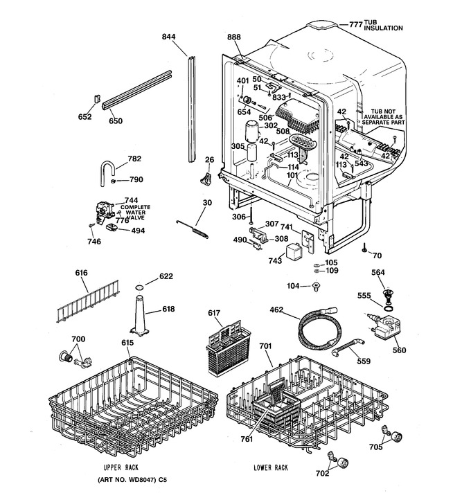 Diagram for GSD4122Z04BB