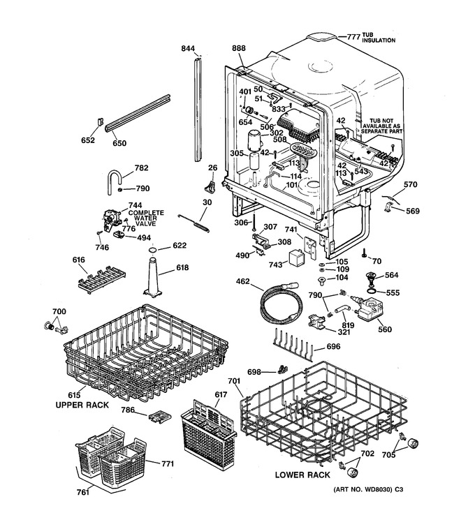 Diagram for GSD4620Z04BB