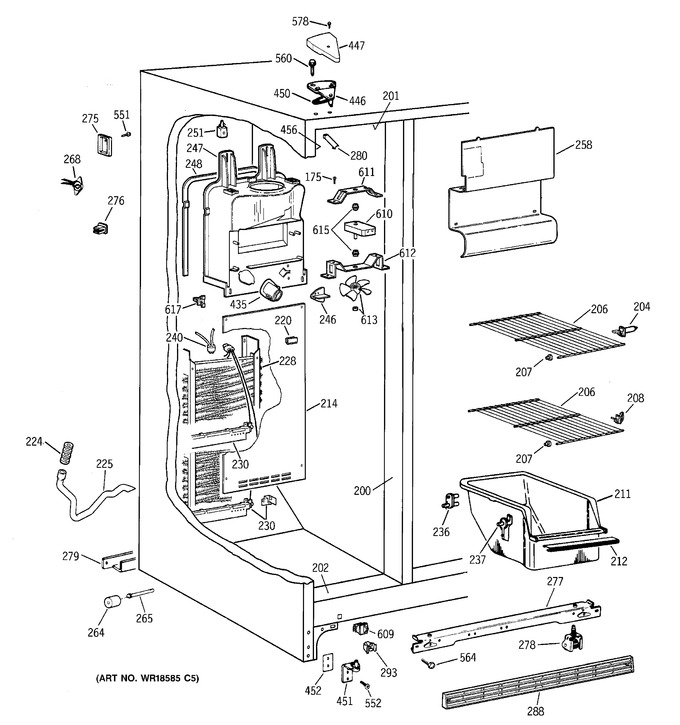 Diagram for CSX19LABCWH