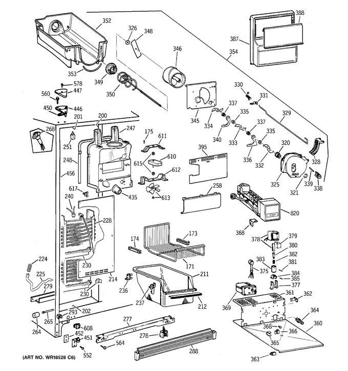 Diagram for CSX25MRCBWW