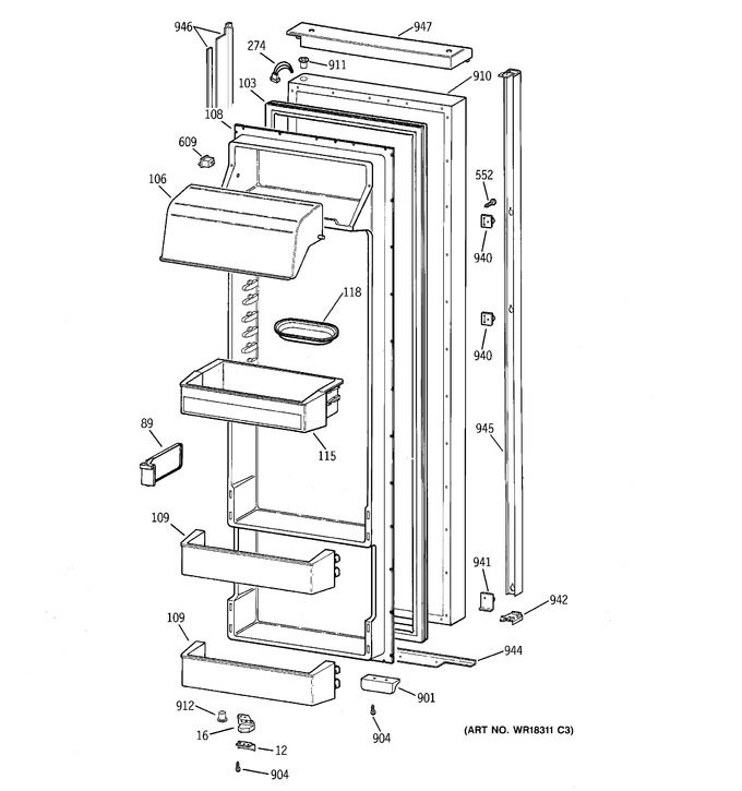 Diagram for TPX24BPBEBB