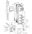 Diagram for 1 - Freezer Door