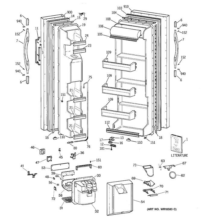 Diagram for CSX22GRBEWW
