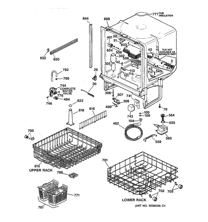Diagram for GSD4010Z05AA