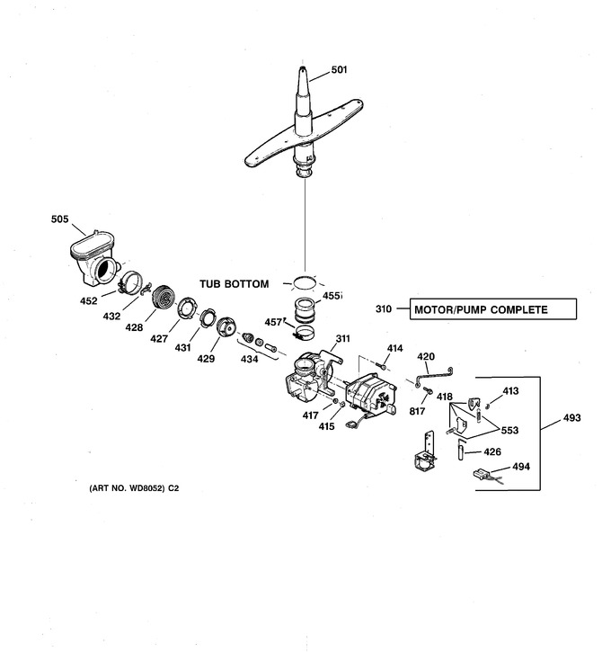 Diagram for GSD4010Z05AA