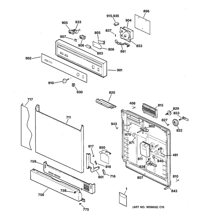 Diagram for GSD2130C05WW
