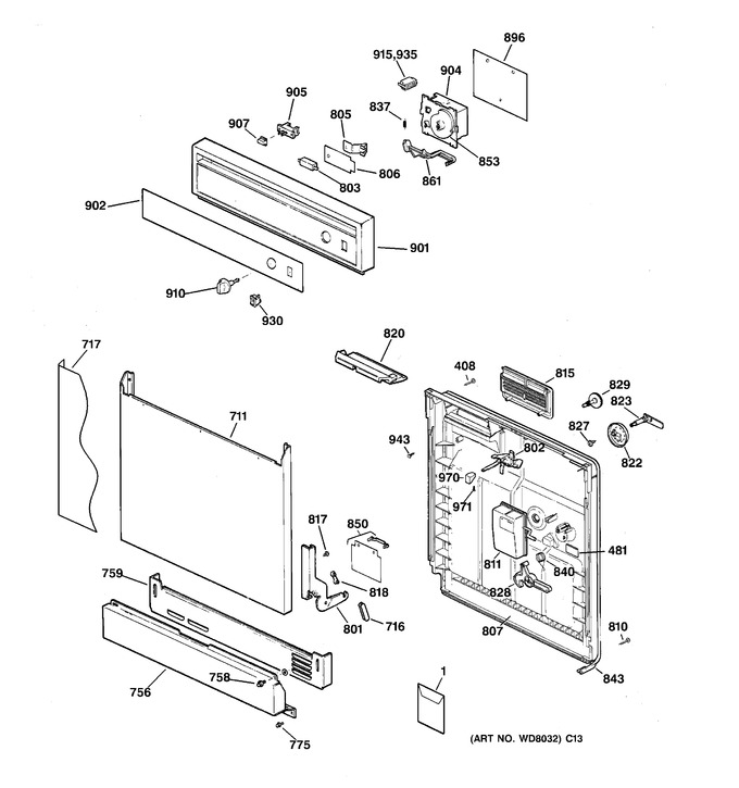 Diagram for GSD1920C05BB