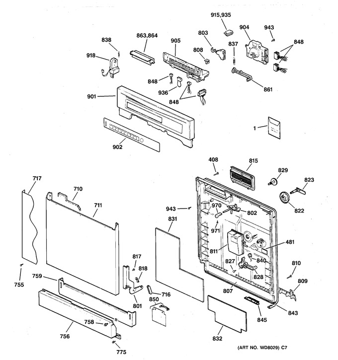 Diagram for GSD4112Z05AA