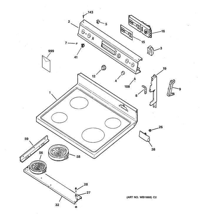 Diagram for JBS61WB1WW
